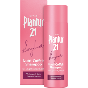 德国直邮 Plantur 21 Nutri-Coffein 防脱生发咖啡因长发洗发水 针对长发 200ml