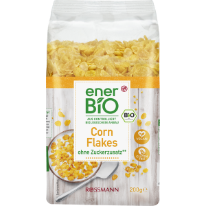 德国直邮 enerBiO 有机玉米片 玉米麦片天然绿色食品无添加非转基因 200g