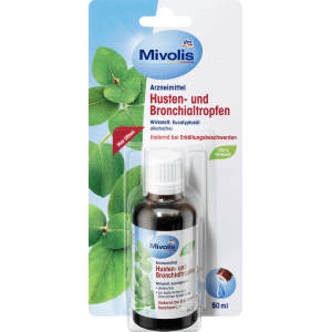 德国直邮 dm产品 Mivolis 桉树精油 止咳舒缓支气管炎 50ml 